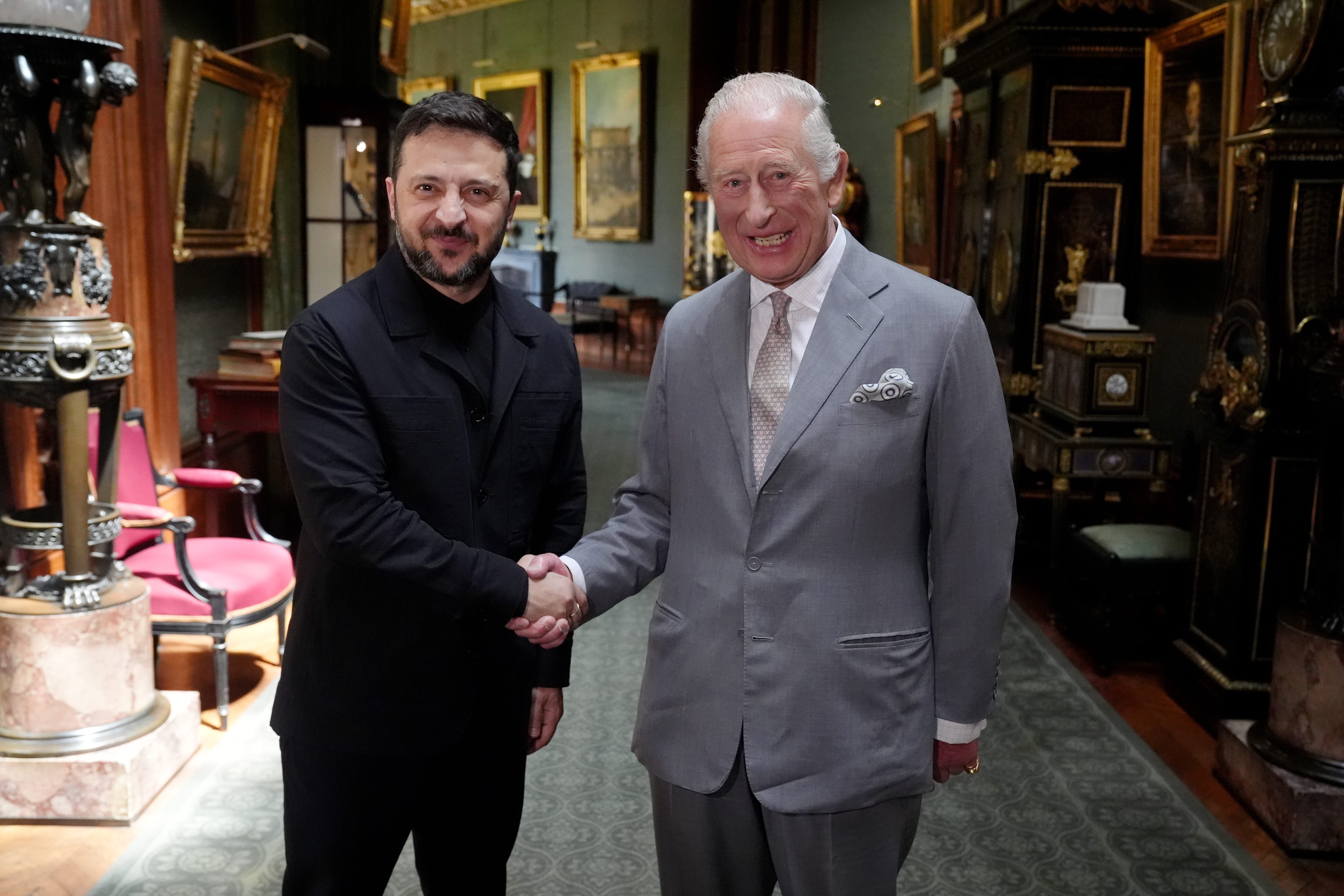 Charles hosted Zelensky at Windsor Castle in June