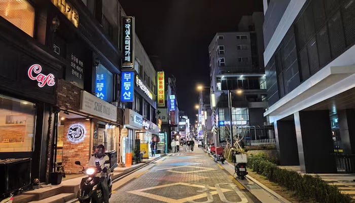 A general view shows an empty street during night time in Seoul, South Korea, October 31, 2024. — Reuters